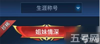 王者荣耀姐妹情深称号获取攻略