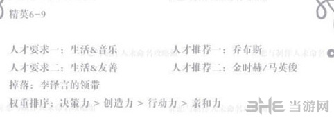 恋与制作人精英关卡6？9如何过 精英副本6？9三星攻略