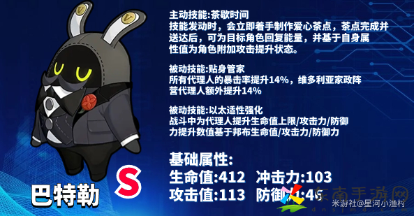 绝区零巴特勒适合谁