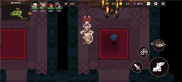 坎公骑冠剑魔法学院3楼全收集 3 4魔法学院3楼三星破关指南